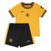 Echipament fotbal Wolves Jean-Ricner Bellegarde #27 Tricou Acasa 2024-25 pentru copii maneca scurta (+ Pantaloni scurti)